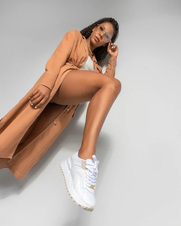 Tenis para Mujer Nevvo Diamante Blanco| Calzado Casual Femenino - Nevvo