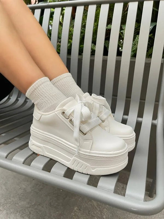 Tenis para Mujer Nevvo Masmelo Blanco| Calzado Casual Femenino - Nevvo