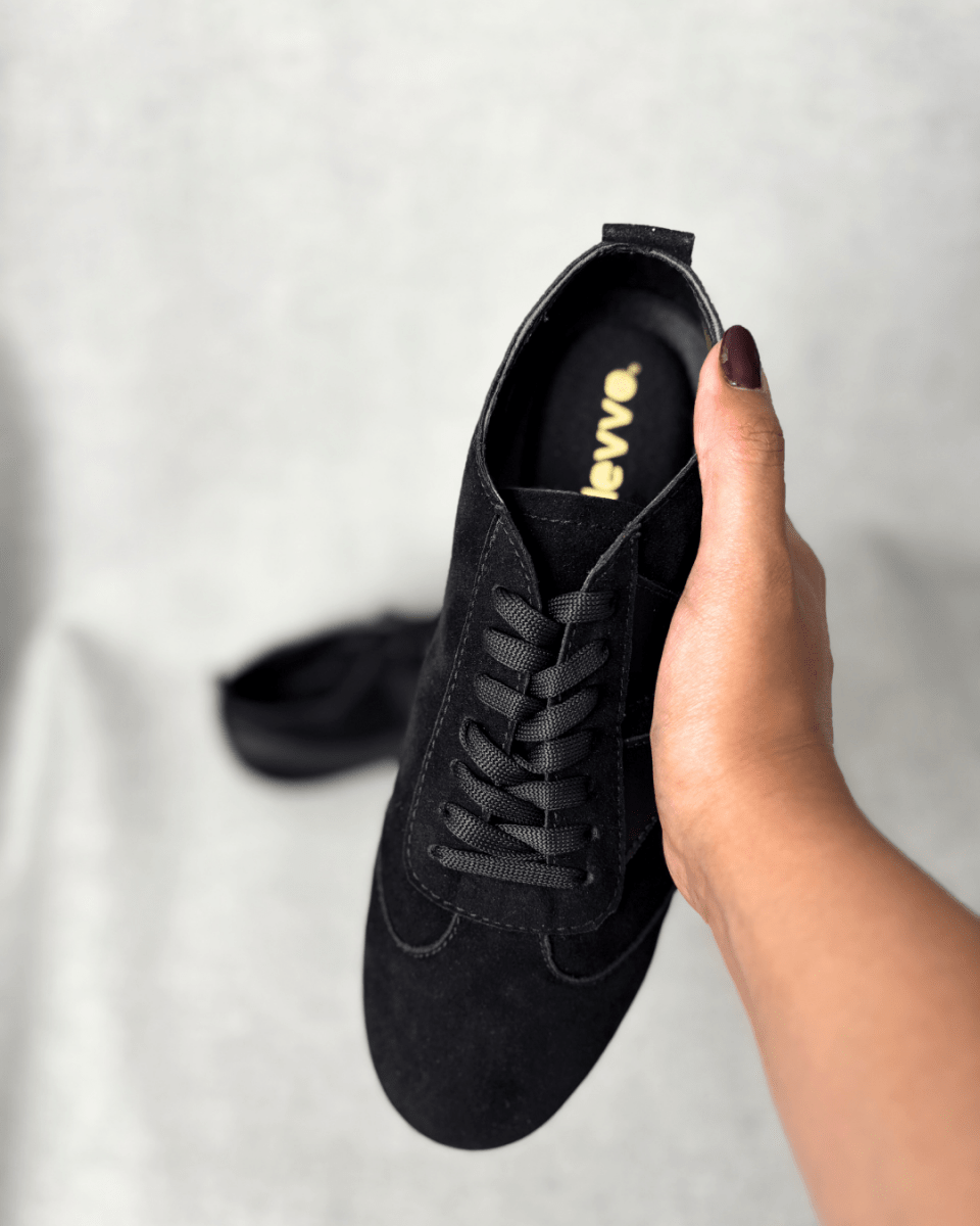 Tenis para Mujer Nevvo Ventura Negro | Calzado Casual Femenino - Nevvo