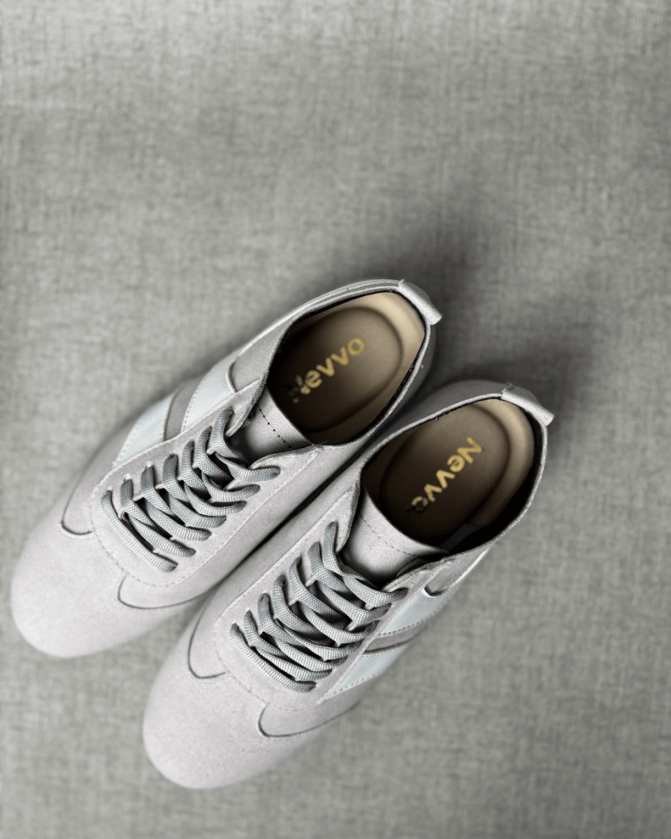 Tenis para Mujer Nevvo Ventura Gris - Blanco | Calzado Casual Femenino - Nevvo