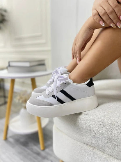 Tenis para Mujer Nevvo Alexa Blanco| Calzado Casual Femenino - Nevvo
