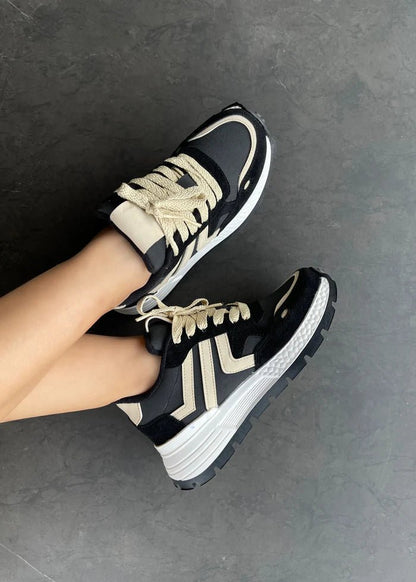Tenis para Mujer Nevvo Bellota Negro| Calzado Casual Femenino - Nevvo