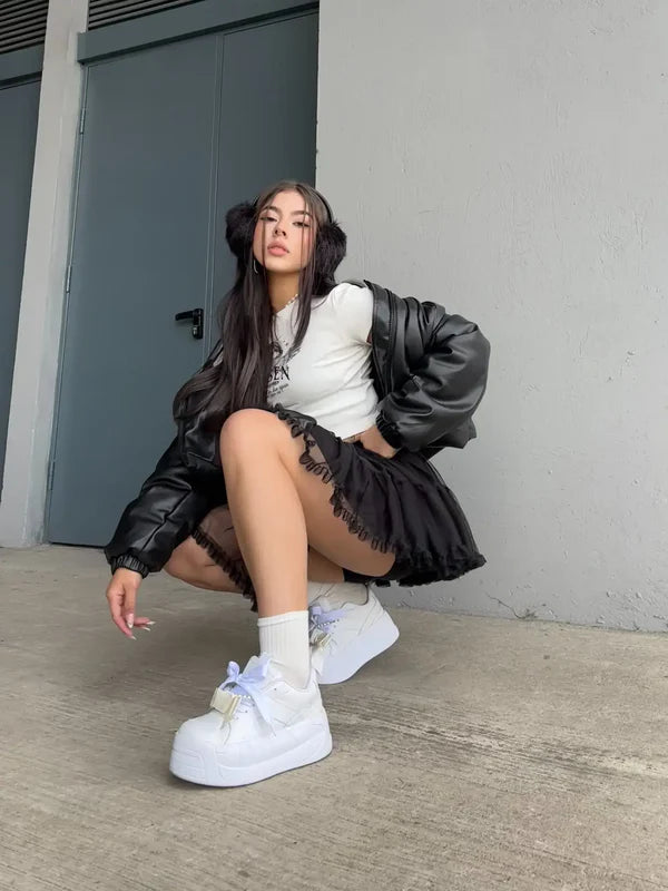 Tenis para Mujer Nevvo Coquette Blanco| Calzado Casual Femenino