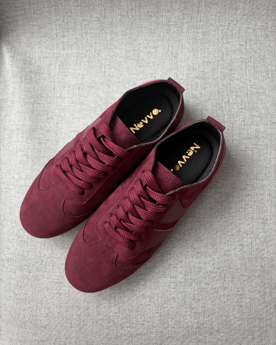 Tenis para Mujer Nevvo Ventura Vinotinto | Calzado Casual Femenino - Nevvo