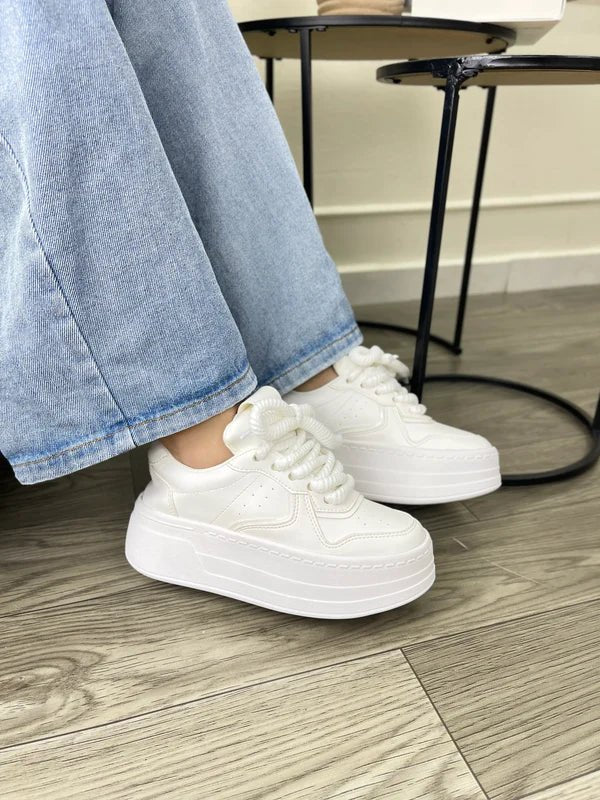 Tenis para Mujer Nevvo Elsa Blanco| Calzado Casual Femenino - Nevvo
