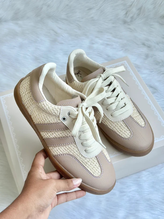 Sneaker Russ Nude - vista frontal