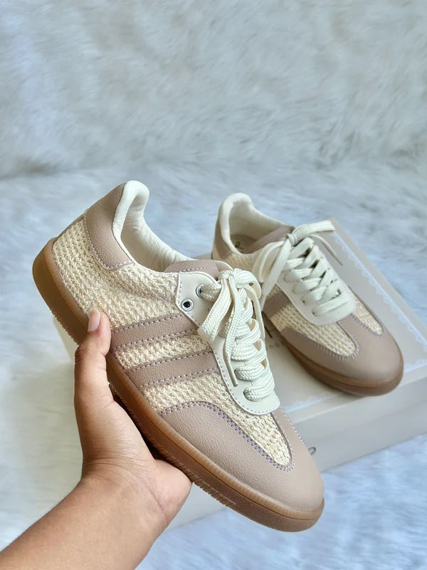 Sneaker Russ Nude - vista lateral