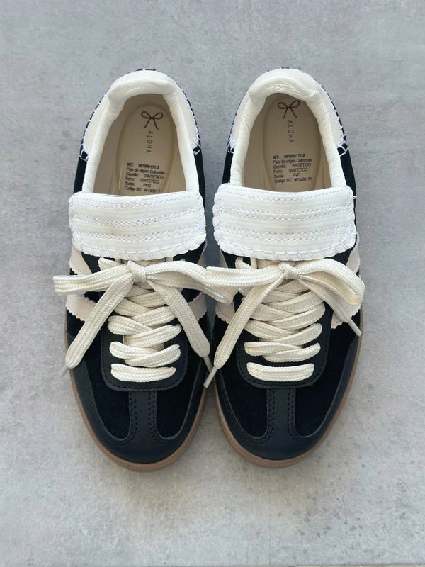 Tenis para Mujer Sneakers Alo Colombia - Negro Blanco