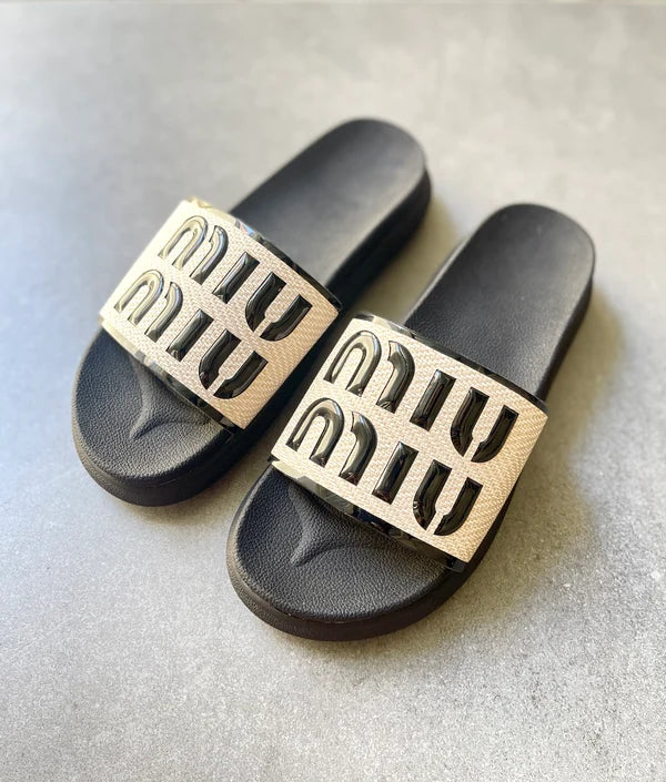 Sandalias para Mujer Nevvo Miu Negro| Calzado Casual Femenino