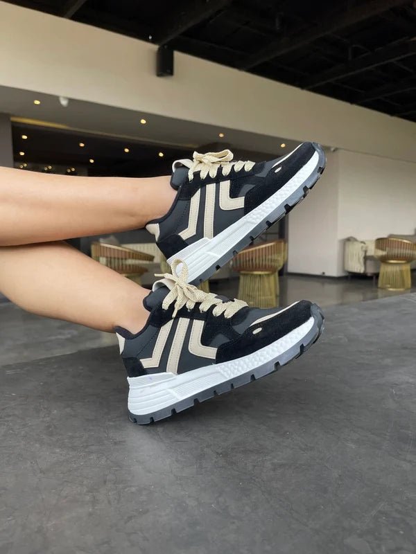Tenis para Mujer Nevvo Bellota Negro| Calzado Casual Femenino - Nevvo