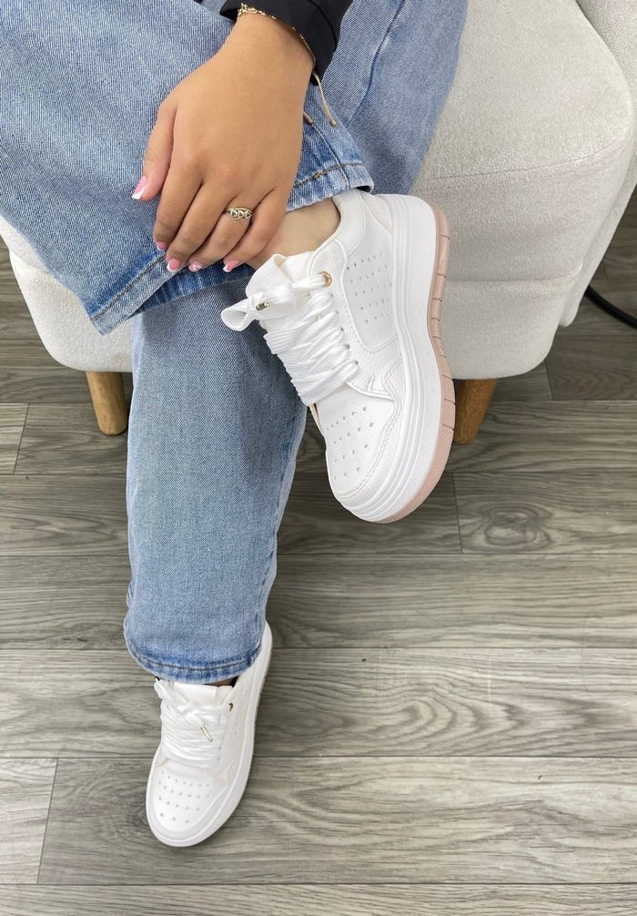 Tenis para Mujer Nevvo Lucero Blanco| Calzado Casual Femenino - Nevvo