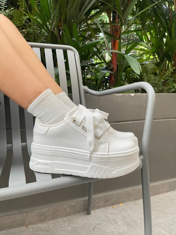 Tenis para Mujer Nevvo Masmelo Blanco| Calzado Casual Femenino - Nevvo