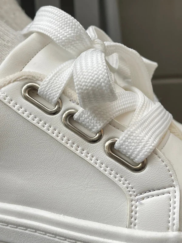 Tenis para Mujer Nevvo Masmelo Blanco| Calzado Casual Femenino - Nevvo
