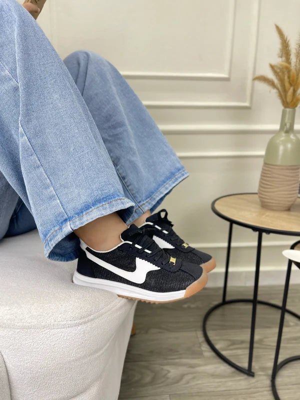 Tenis para Mujer Nevvo Mia Negro| Calzado Casual Femenino - Nevvo