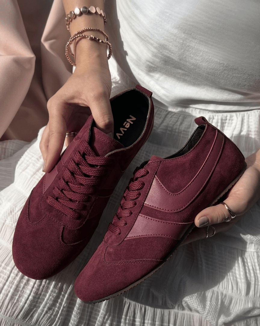 Tenis para Mujer Nevvo Ventura Vinotinto | Calzado Casual Femenino - Nevvo