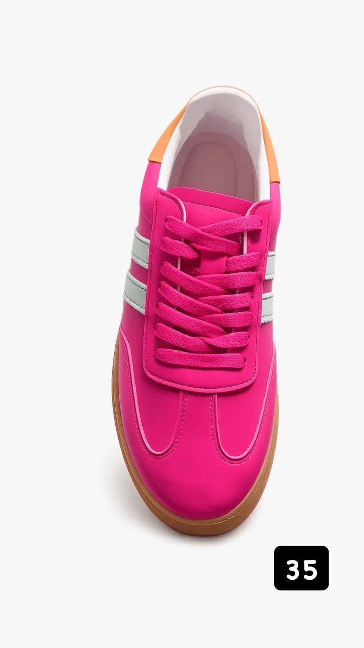 Tenis Nevvo fucsia para mujer 35 - Nevvo
