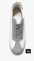Tenis Nevvo blanco con gris para mujer 36 - Nevvo
