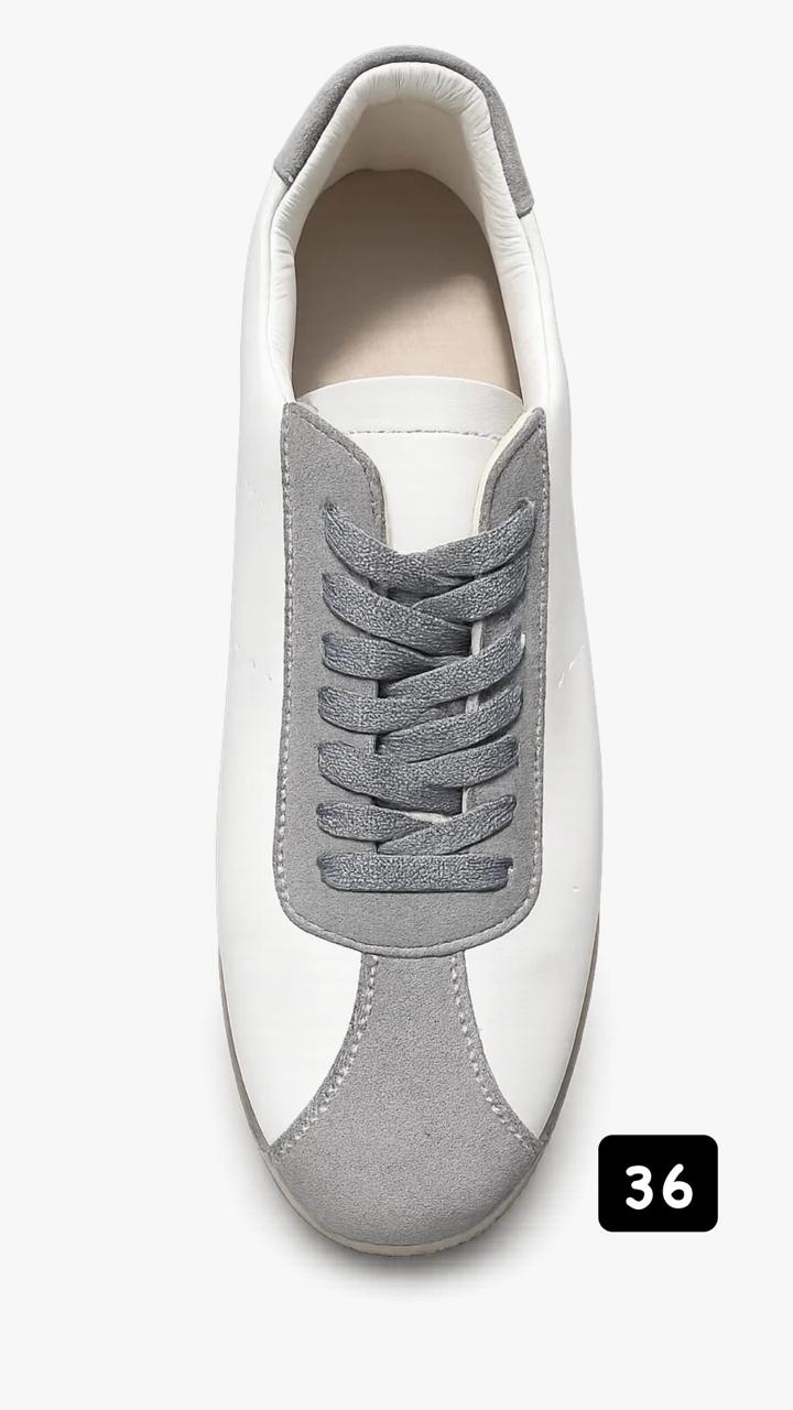 Tenis Nevvo blanco con gris para mujer 36 - Nevvo