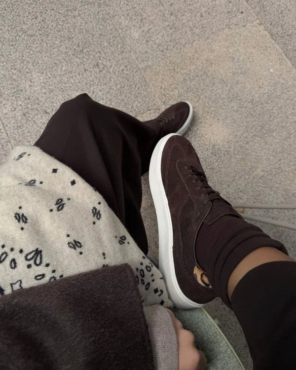 Tenis Dama Sintético Gamuzado