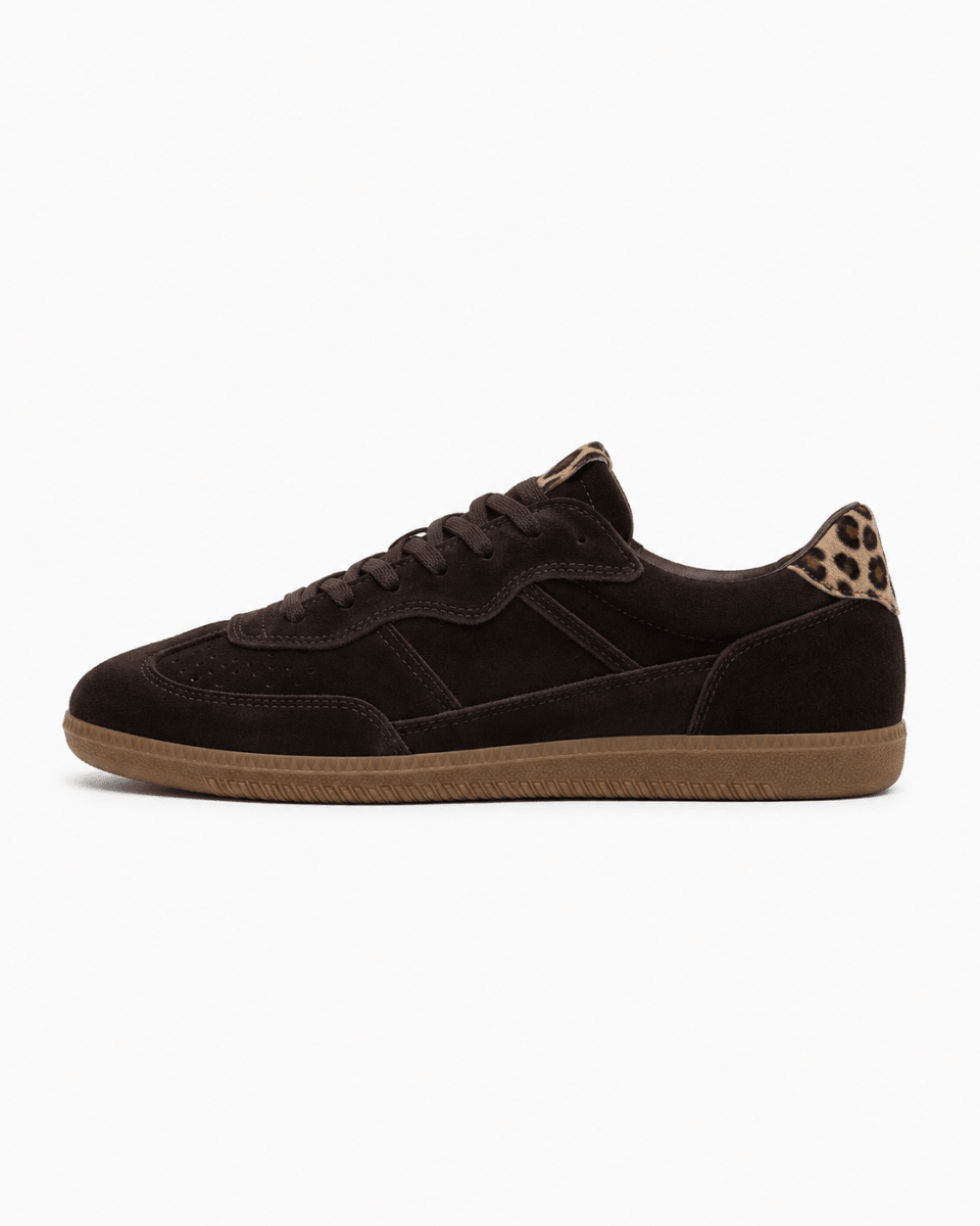 Tenis Mujer Lisboa – Marròn Animal Print - Nevvo