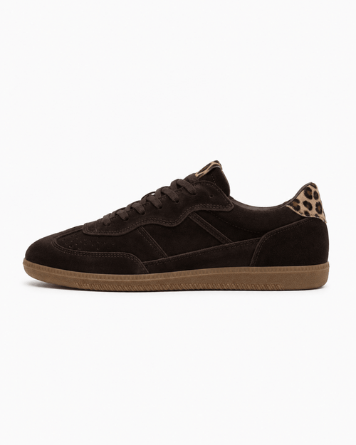 Tenis Mujer Lisboa – Marròn Animal Print - Nevvo