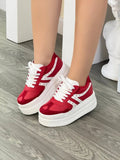 Tenis para Mujer Nevvo Love Rojo| Calzado Casual Femenino - Nevvo