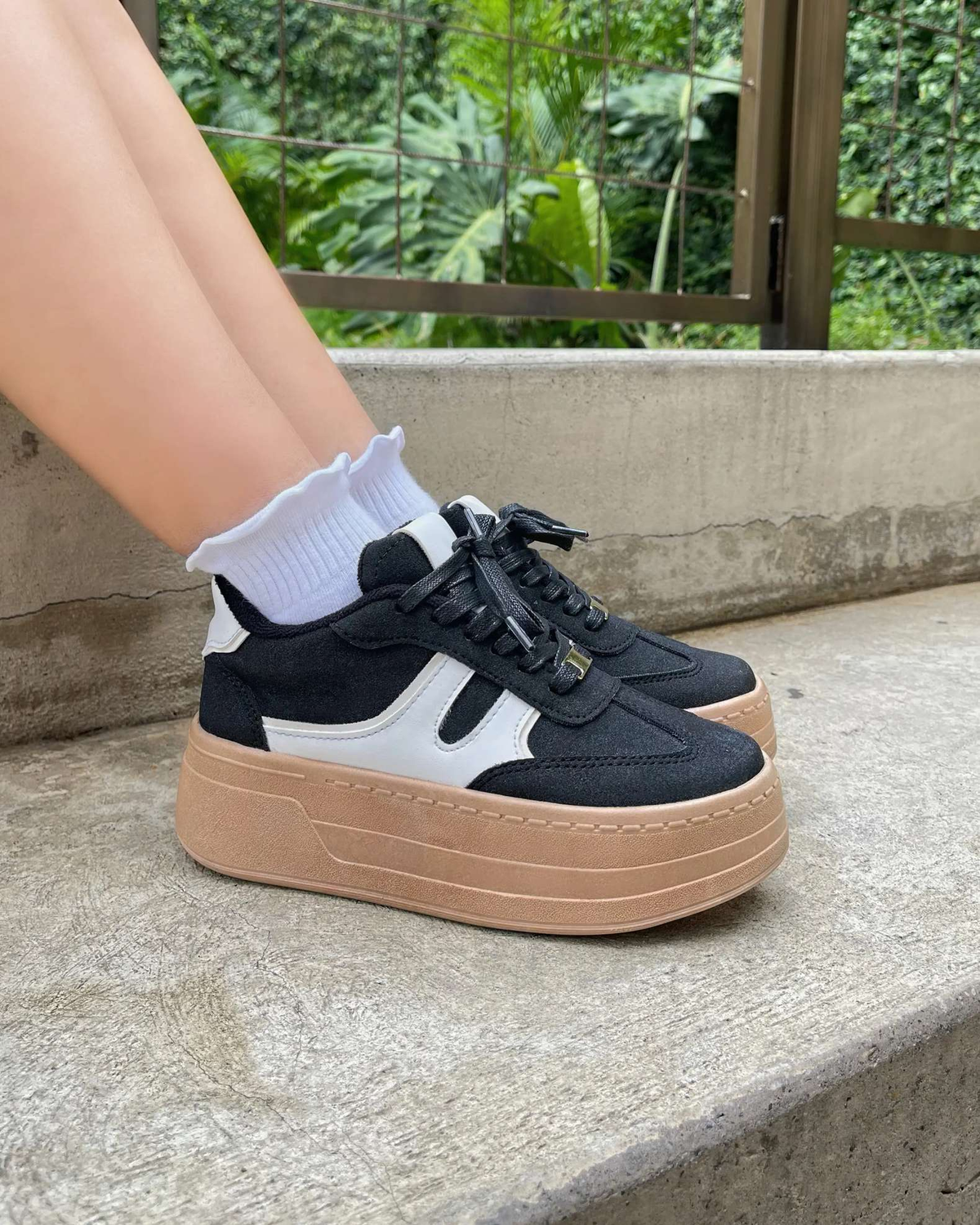 Tenis Mujer Gema – Negro