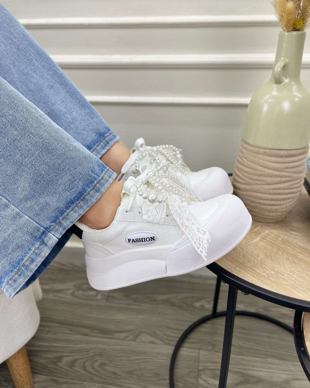 Tenis Mujer Magnolia – Blanco
