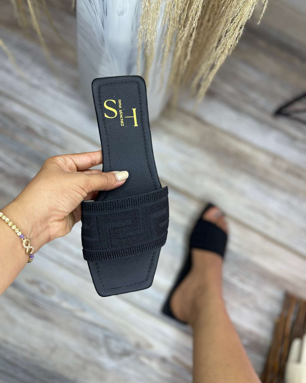 Sandalias Mujer Sahara – Negro