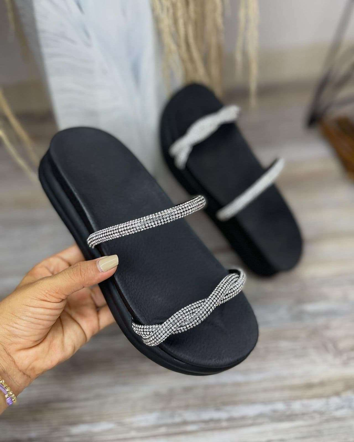 Sandalias Mujer Amara – Negro