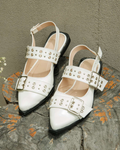 Stilettos Mujer Mar Taches – Marfil