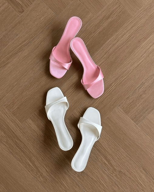 Tacones Luna de seda para Mujer - Nevvo