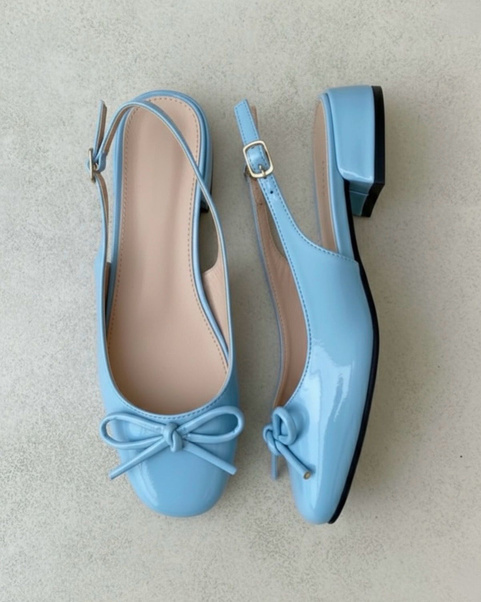 Baletas Emma Azul Cielo para Mujer