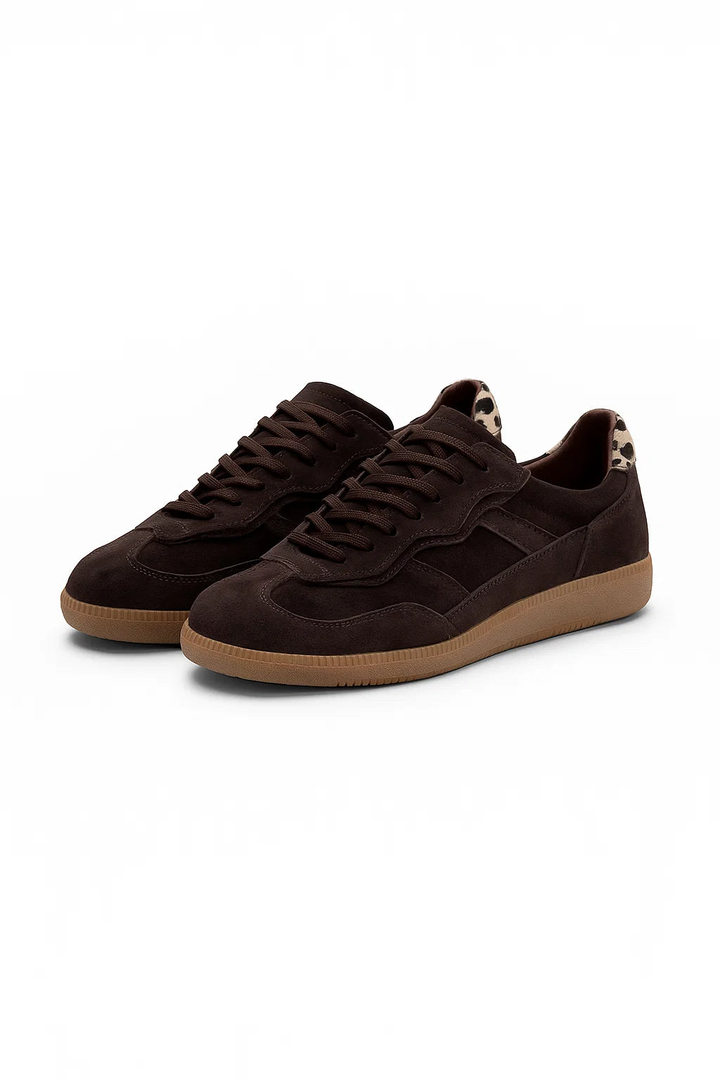 Tenis Mujer Lisboa – Marròn Animal Print - Tenis para Mujer